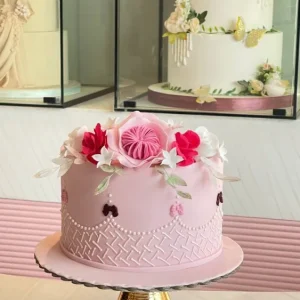 كيكة عجينة سكر